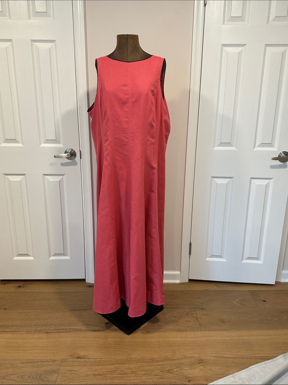 New With Tag Boden Sleeveless Coral Maxi Dress US size 20-22